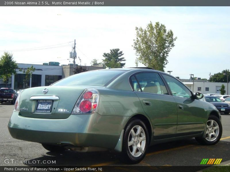 Mystic Emerald Metallic / Blond 2006 Nissan Altima 2.5 SL