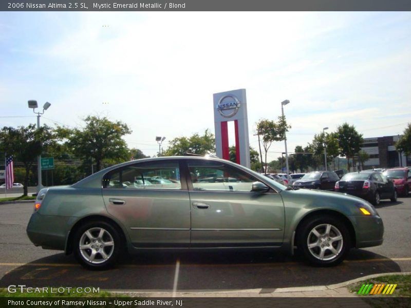 Mystic Emerald Metallic / Blond 2006 Nissan Altima 2.5 SL