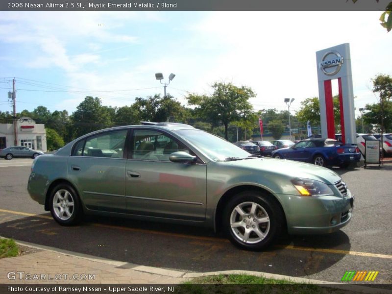 Mystic Emerald Metallic / Blond 2006 Nissan Altima 2.5 SL