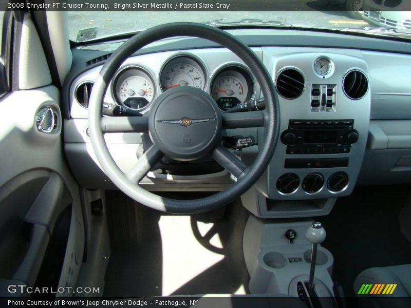 Bright Silver Metallic / Pastel Slate Gray 2008 Chrysler PT Cruiser Touring