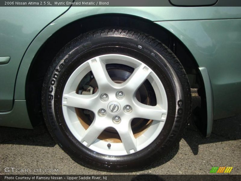 Mystic Emerald Metallic / Blond 2006 Nissan Altima 2.5 SL