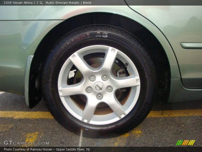 Mystic Emerald Metallic / Blond 2006 Nissan Altima 2.5 SL