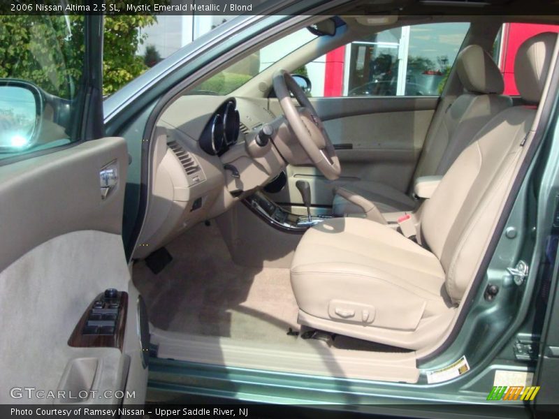 Mystic Emerald Metallic / Blond 2006 Nissan Altima 2.5 SL