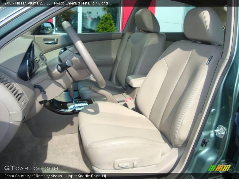 Mystic Emerald Metallic / Blond 2006 Nissan Altima 2.5 SL