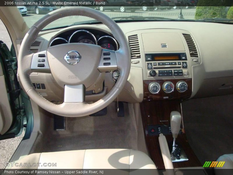 Mystic Emerald Metallic / Blond 2006 Nissan Altima 2.5 SL