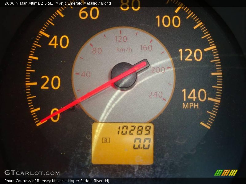 Mystic Emerald Metallic / Blond 2006 Nissan Altima 2.5 SL
