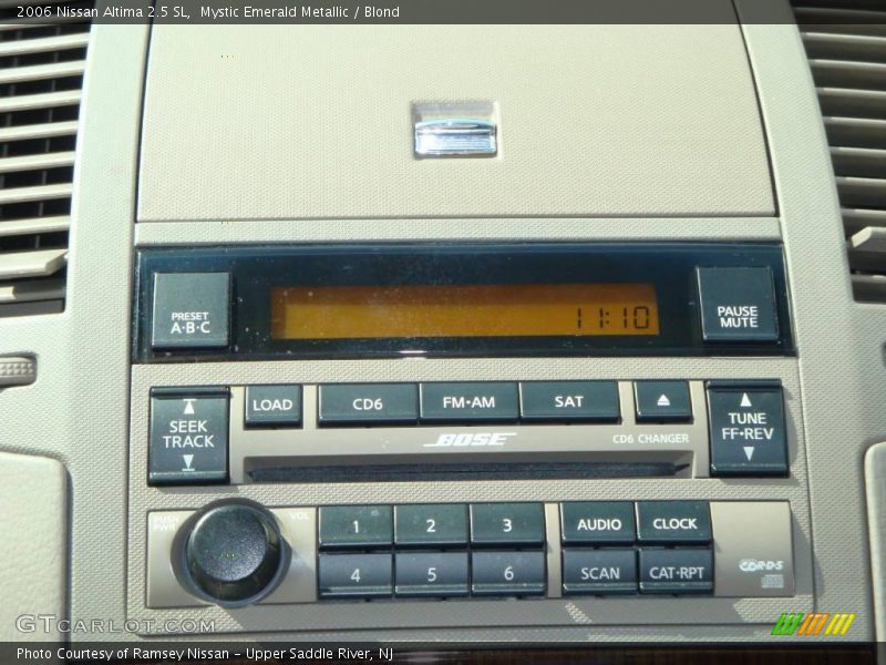 Mystic Emerald Metallic / Blond 2006 Nissan Altima 2.5 SL