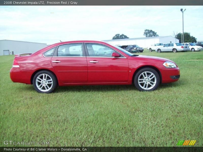 Precision Red / Gray 2008 Chevrolet Impala LTZ