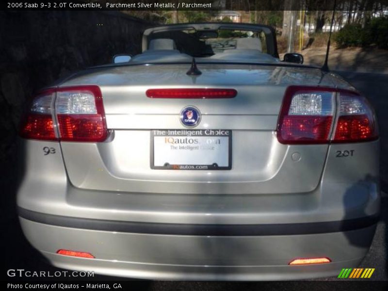 Parchment Silver Metallic / Parchment 2006 Saab 9-3 2.0T Convertible