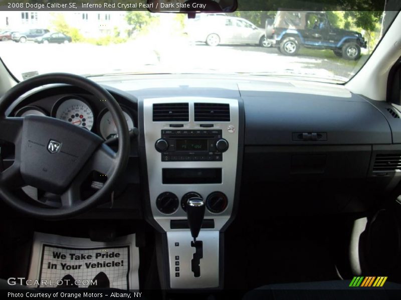 Inferno Red Crystal Pearl / Dark Slate Gray 2008 Dodge Caliber SE