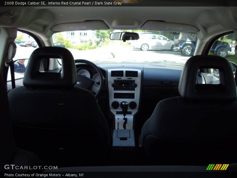 Inferno Red Crystal Pearl / Dark Slate Gray 2008 Dodge Caliber SE