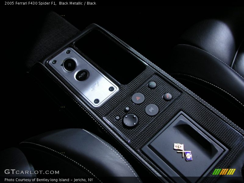 Black Metallic / Black 2005 Ferrari F430 Spider F1