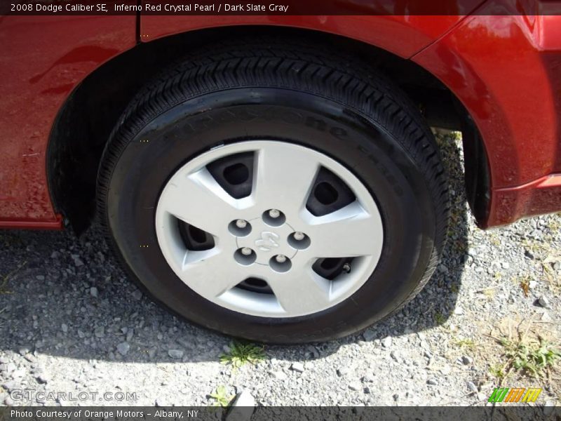 Inferno Red Crystal Pearl / Dark Slate Gray 2008 Dodge Caliber SE