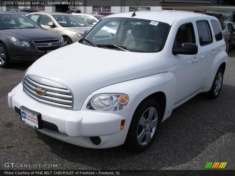 Summit White / Gray 2008 Chevrolet HHR LS