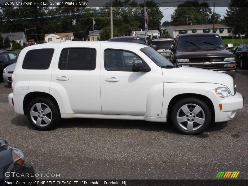 Summit White / Gray 2008 Chevrolet HHR LS