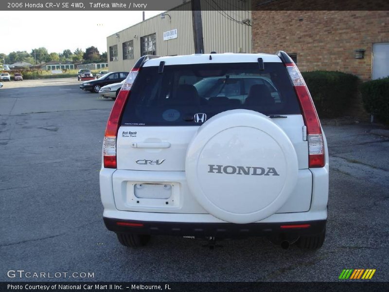 Taffeta White / Ivory 2006 Honda CR-V SE 4WD