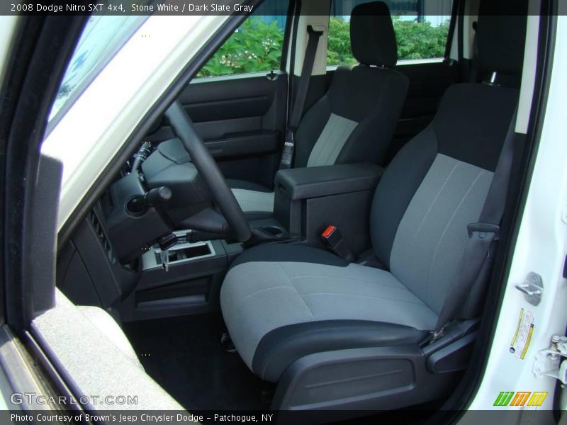 Stone White / Dark Slate Gray 2008 Dodge Nitro SXT 4x4