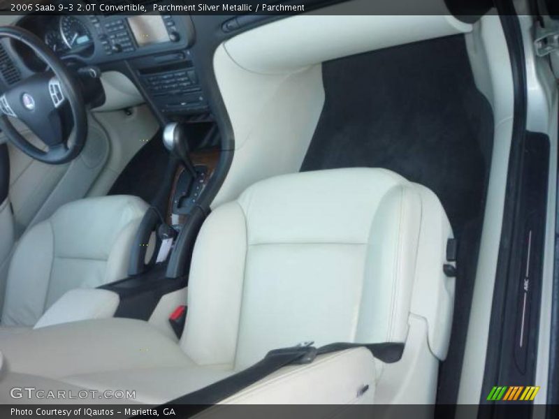 Parchment Silver Metallic / Parchment 2006 Saab 9-3 2.0T Convertible