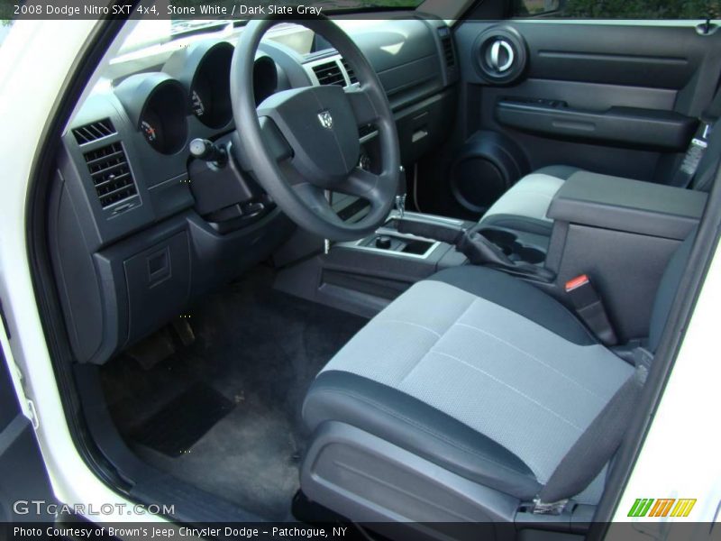 Stone White / Dark Slate Gray 2008 Dodge Nitro SXT 4x4