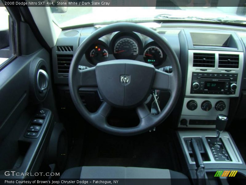 Stone White / Dark Slate Gray 2008 Dodge Nitro SXT 4x4