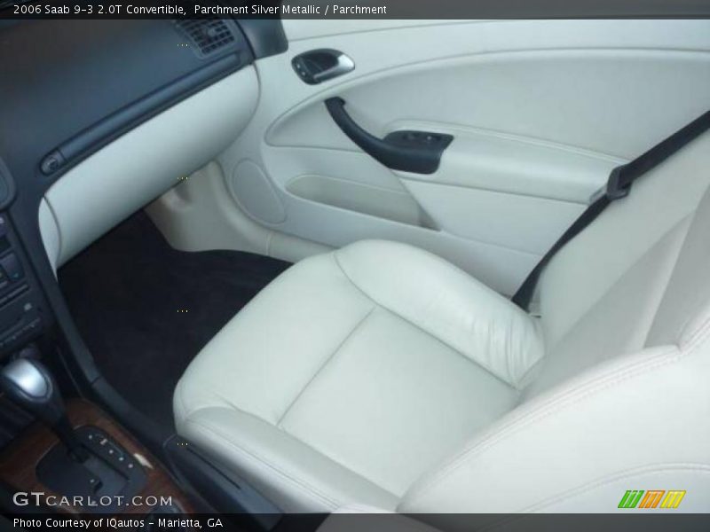 Parchment Silver Metallic / Parchment 2006 Saab 9-3 2.0T Convertible