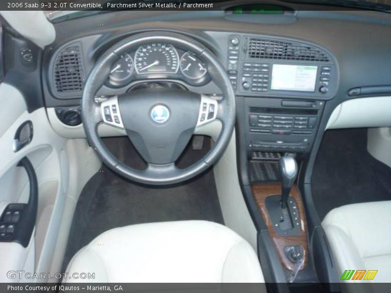 Parchment Silver Metallic / Parchment 2006 Saab 9-3 2.0T Convertible