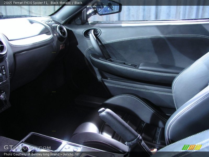 Black Metallic / Black 2005 Ferrari F430 Spider F1