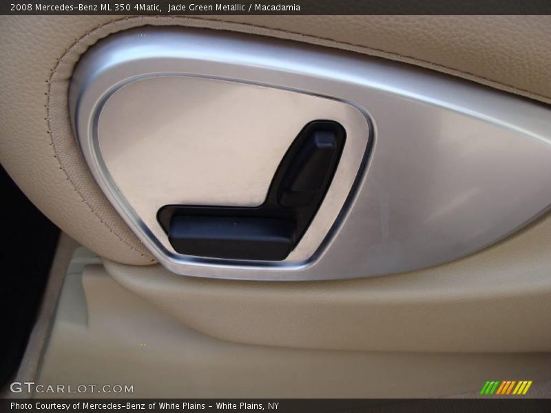 Jade Green Metallic / Macadamia 2008 Mercedes-Benz ML 350 4Matic