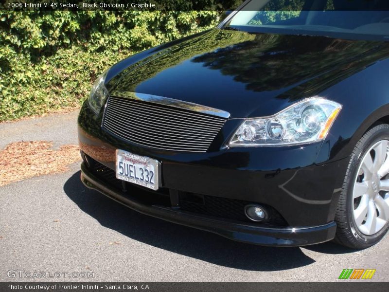Black Obsidian / Graphite 2006 Infiniti M 45 Sedan