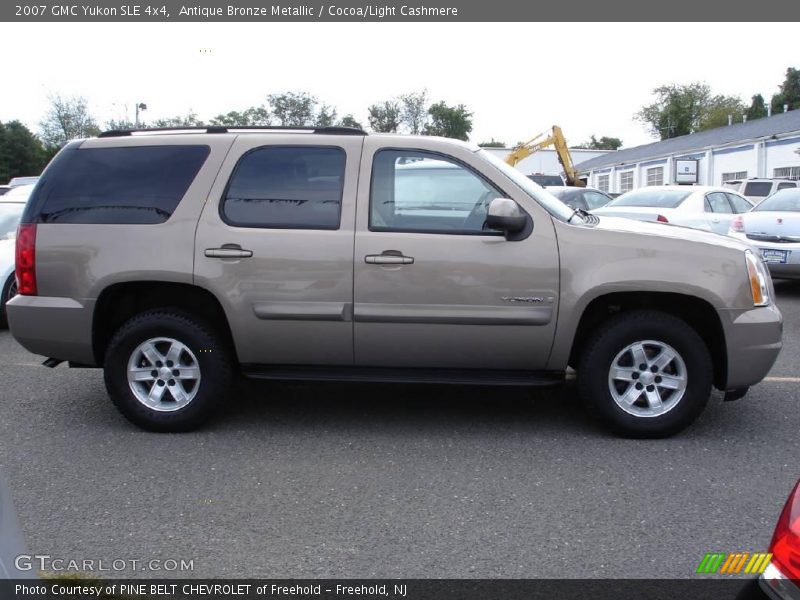 Antique Bronze Metallic / Cocoa/Light Cashmere 2007 GMC Yukon SLE 4x4