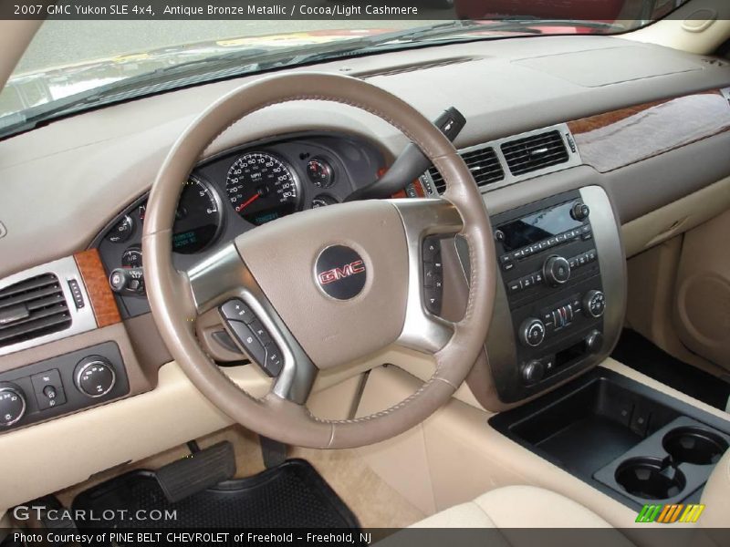 Antique Bronze Metallic / Cocoa/Light Cashmere 2007 GMC Yukon SLE 4x4