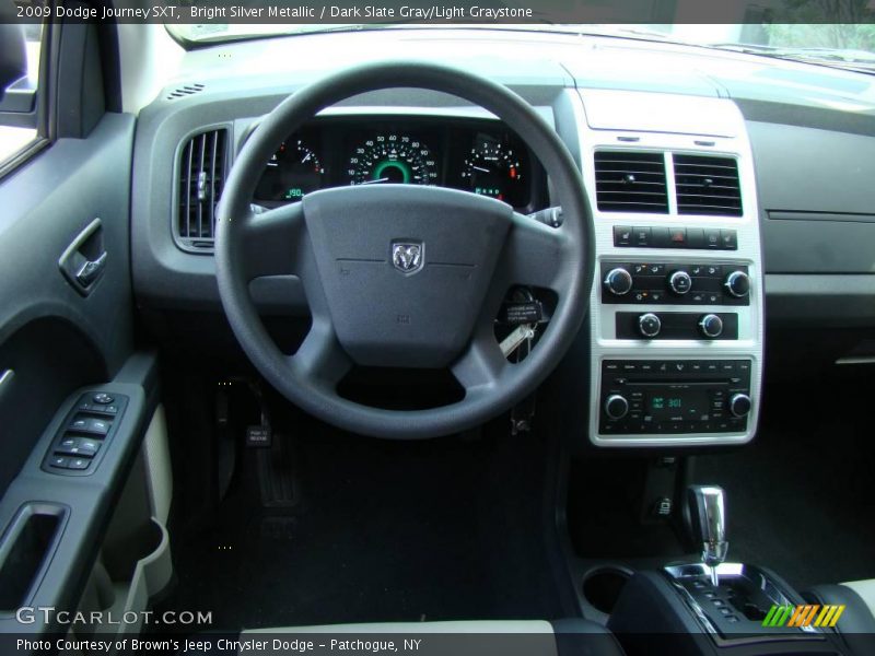 Bright Silver Metallic / Dark Slate Gray/Light Graystone 2009 Dodge Journey SXT