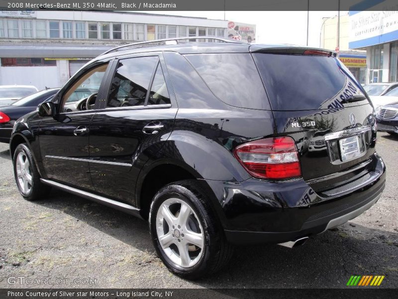 Black / Macadamia 2008 Mercedes-Benz ML 350 4Matic