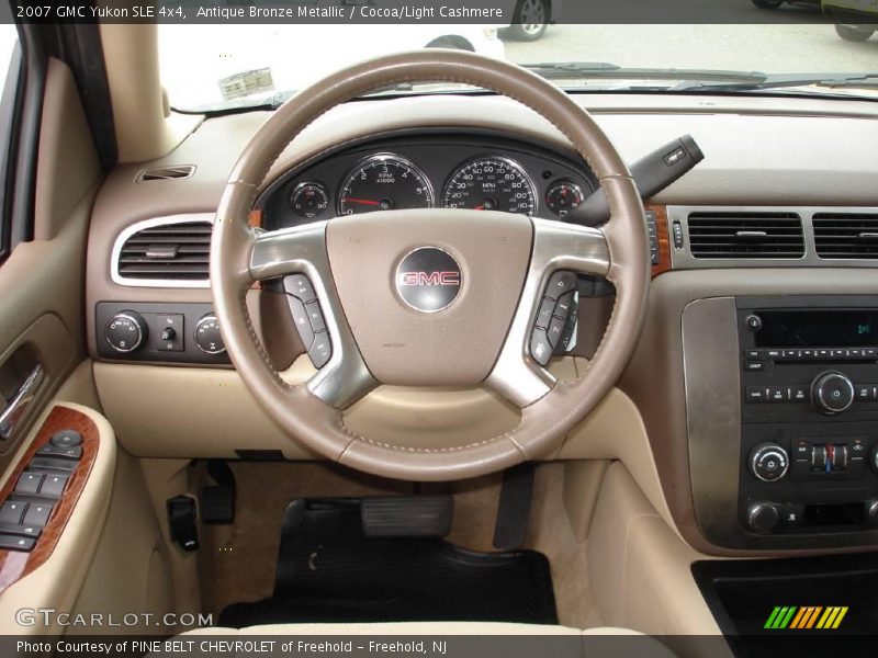 Antique Bronze Metallic / Cocoa/Light Cashmere 2007 GMC Yukon SLE 4x4