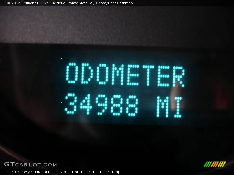 Antique Bronze Metallic / Cocoa/Light Cashmere 2007 GMC Yukon SLE 4x4