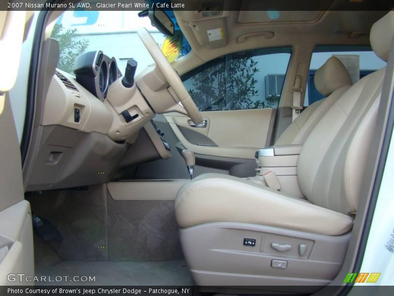 Glacier Pearl White / Cafe Latte 2007 Nissan Murano SL AWD
