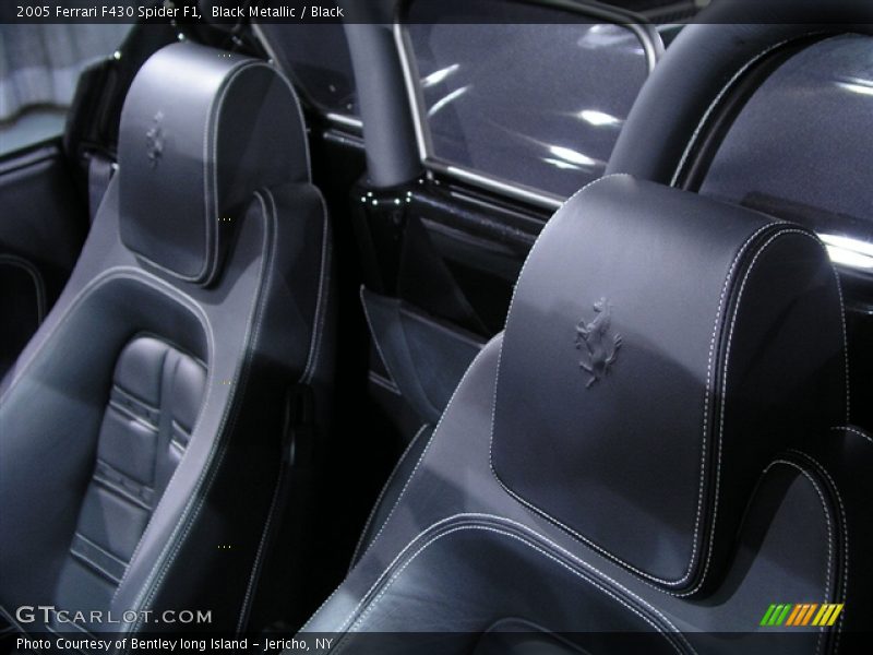 Black Metallic / Black 2005 Ferrari F430 Spider F1