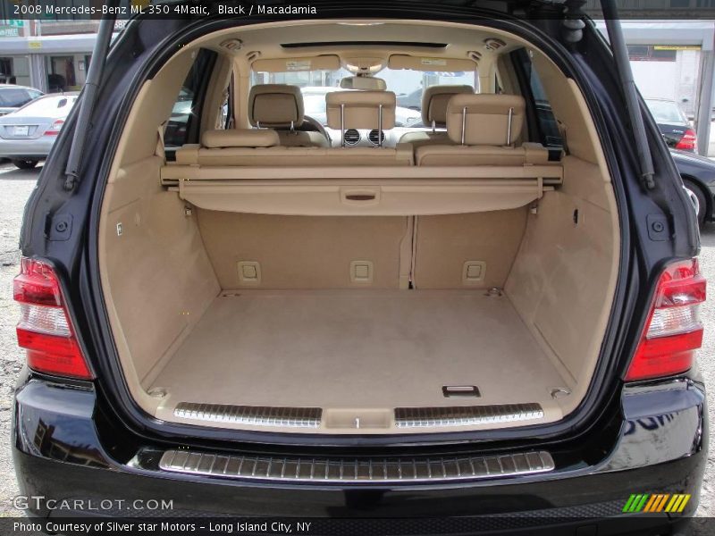 Black / Macadamia 2008 Mercedes-Benz ML 350 4Matic