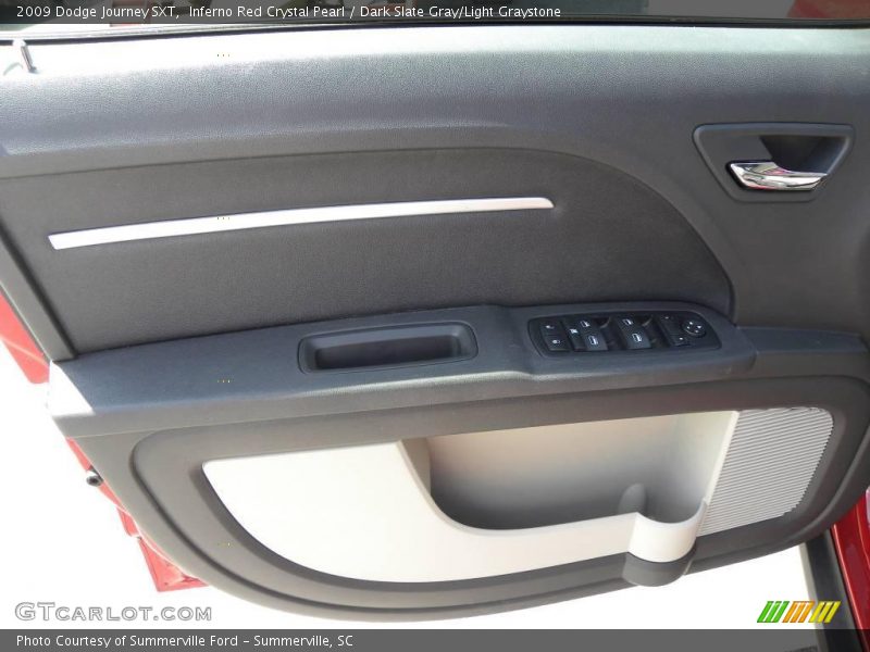 Inferno Red Crystal Pearl / Dark Slate Gray/Light Graystone 2009 Dodge Journey SXT
