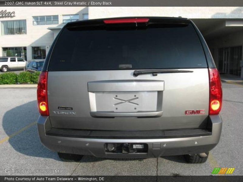 Steel Gray Metallic / Ebony Black 2007 GMC Yukon SLT 4x4