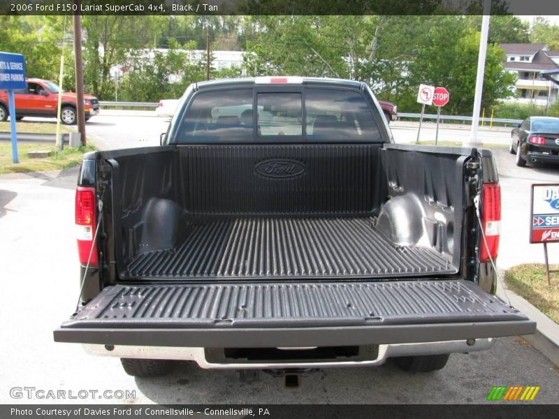 Black / Tan 2006 Ford F150 Lariat SuperCab 4x4