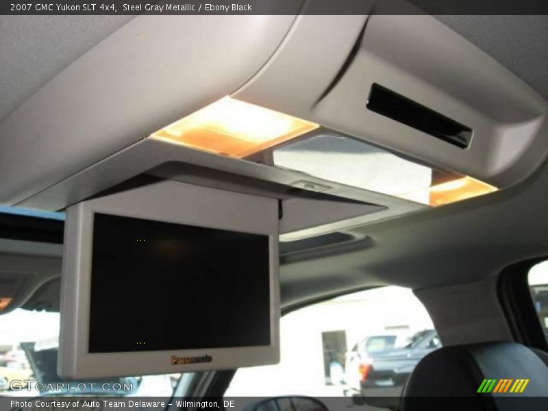 Steel Gray Metallic / Ebony Black 2007 GMC Yukon SLT 4x4