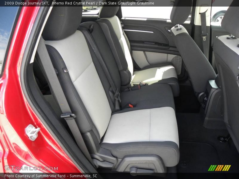 Inferno Red Crystal Pearl / Dark Slate Gray/Light Graystone 2009 Dodge Journey SXT