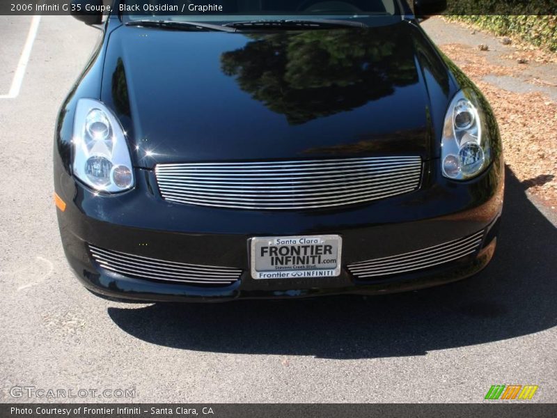 Black Obsidian / Graphite 2006 Infiniti G 35 Coupe