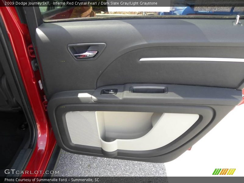 Inferno Red Crystal Pearl / Dark Slate Gray/Light Graystone 2009 Dodge Journey SXT
