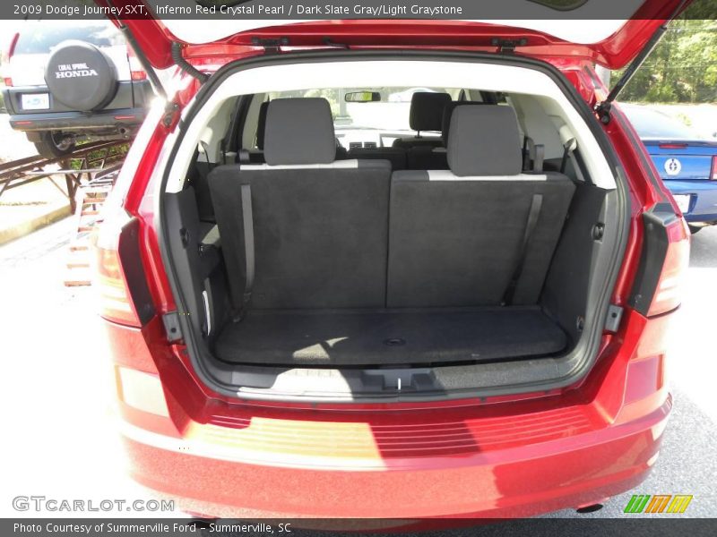 Inferno Red Crystal Pearl / Dark Slate Gray/Light Graystone 2009 Dodge Journey SXT