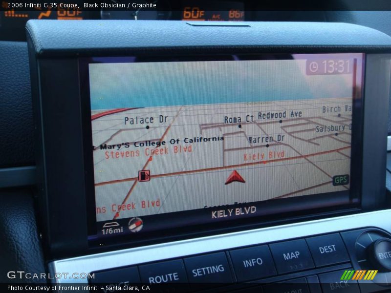 Black Obsidian / Graphite 2006 Infiniti G 35 Coupe