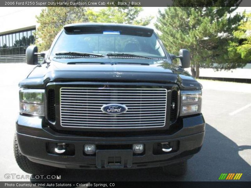 Black / Black 2006 Ford F250 Super Duty Harley Davidson Crew Cab 4x4