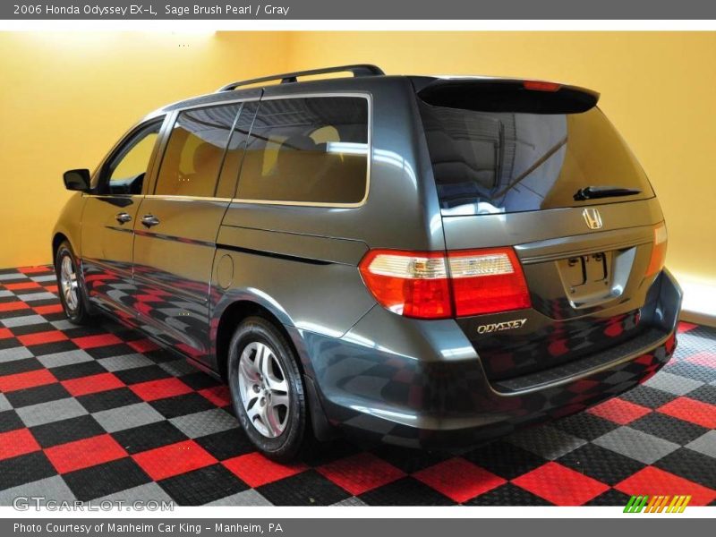 Sage Brush Pearl / Gray 2006 Honda Odyssey EX-L