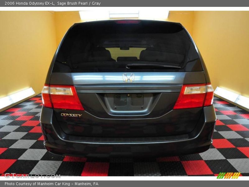 Sage Brush Pearl / Gray 2006 Honda Odyssey EX-L